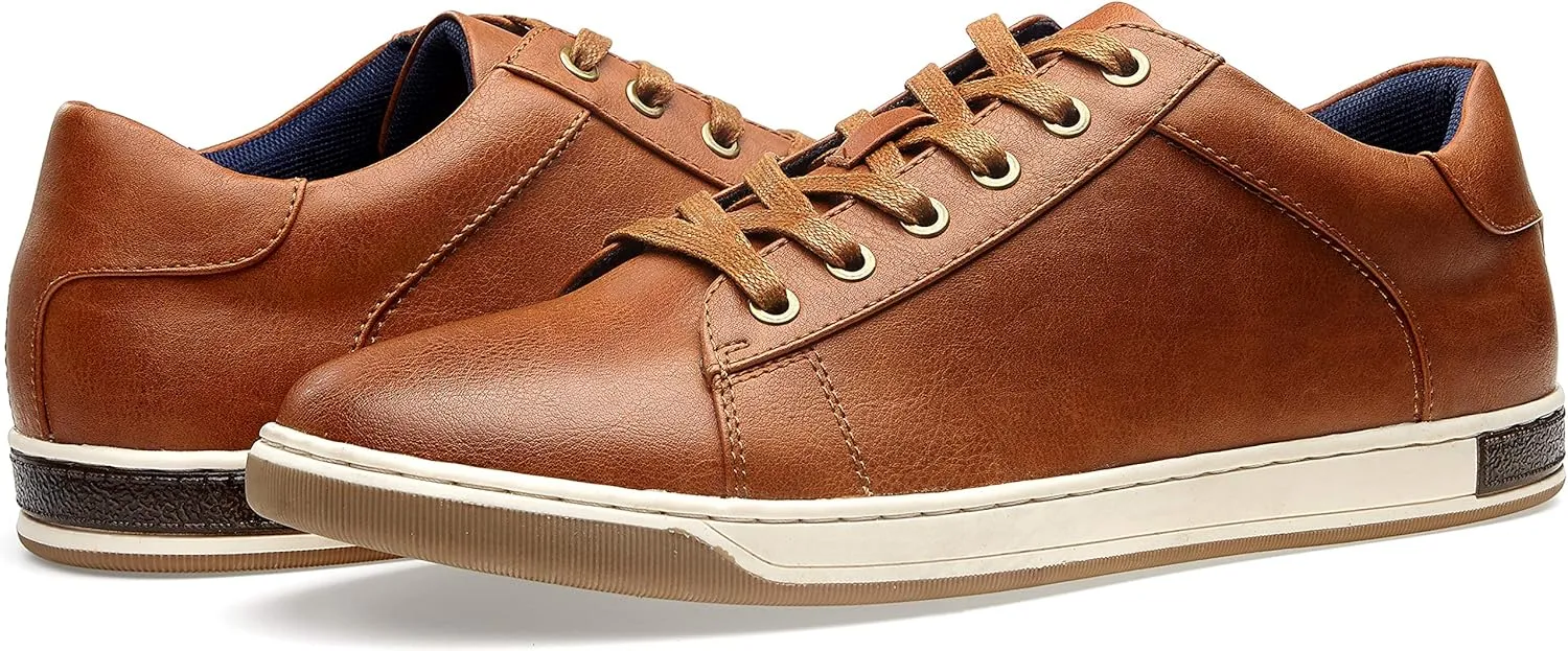 Vostey Men's Sneakers Fashion Casual Shoes Dress Sneaker Oxford Shoes