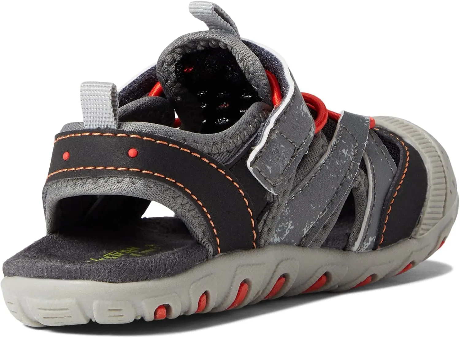 Western Chief Kids Beachcomber Sandals for Toddler and Little Kids - Rubberized EVA Insole, Hook-and-Loop Closure, and Round Toe Silhouette