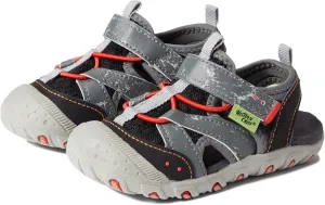 Western Chief Kids Beachcomber Sandals for Toddler and Little Kids - Rubberized EVA Insole, Hook-and-Loop Closure, and Round Toe Silhouette