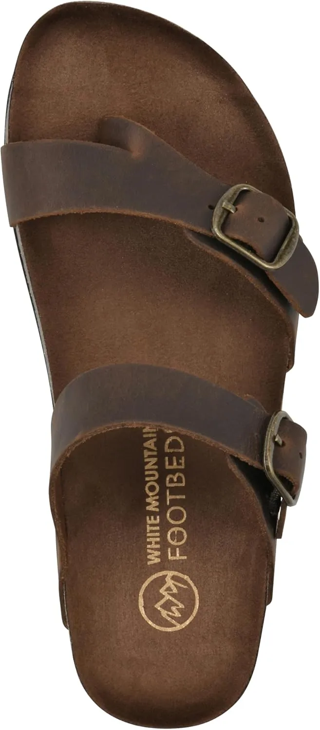 WHITE MOUNTAIN Women's Grams Signature Comfort-Molded Footbed Sandal