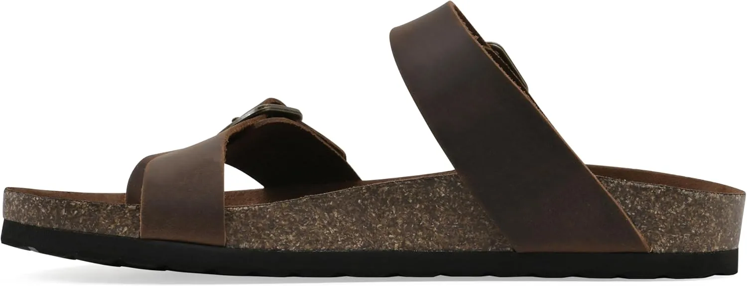 WHITE MOUNTAIN Women's Grams Signature Comfort-Molded Footbed Sandal