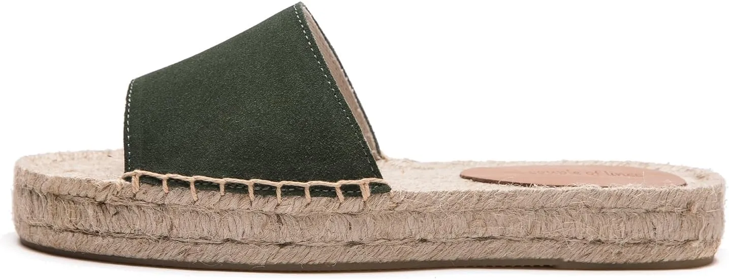 Women's One Word Thick Bottom Slippers - Fashionable Flat Shoes Comfortable Sandals Breathable Non slip Slippers Easy to Wear Suitable for Pairing with T-shirts, Dresses, Jeans