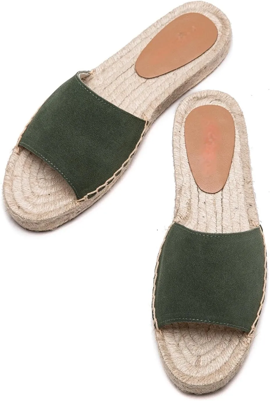 Women's One Word Thick Bottom Slippers - Fashionable Flat Shoes Comfortable Sandals Breathable Non slip Slippers Easy to Wear Suitable for Pairing with T-shirts, Dresses, Jeans